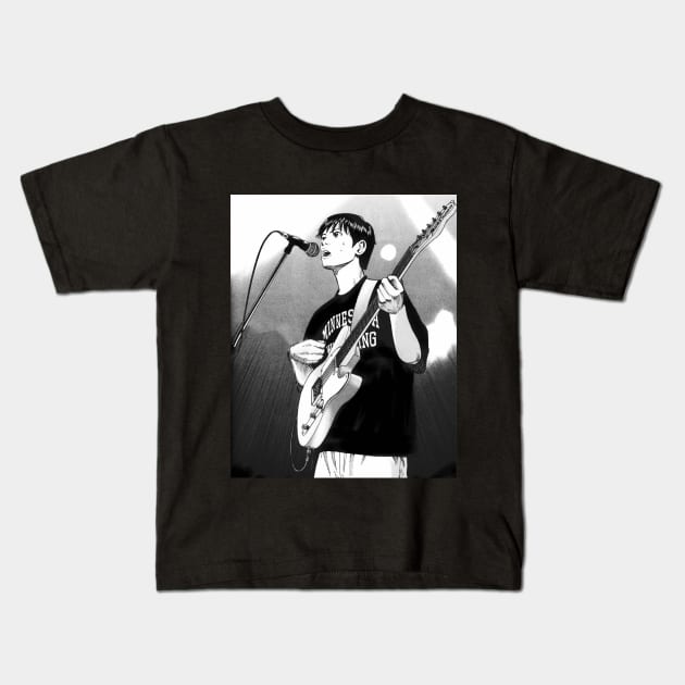 Yukio Tanaka Kids T-Shirt by vngnc